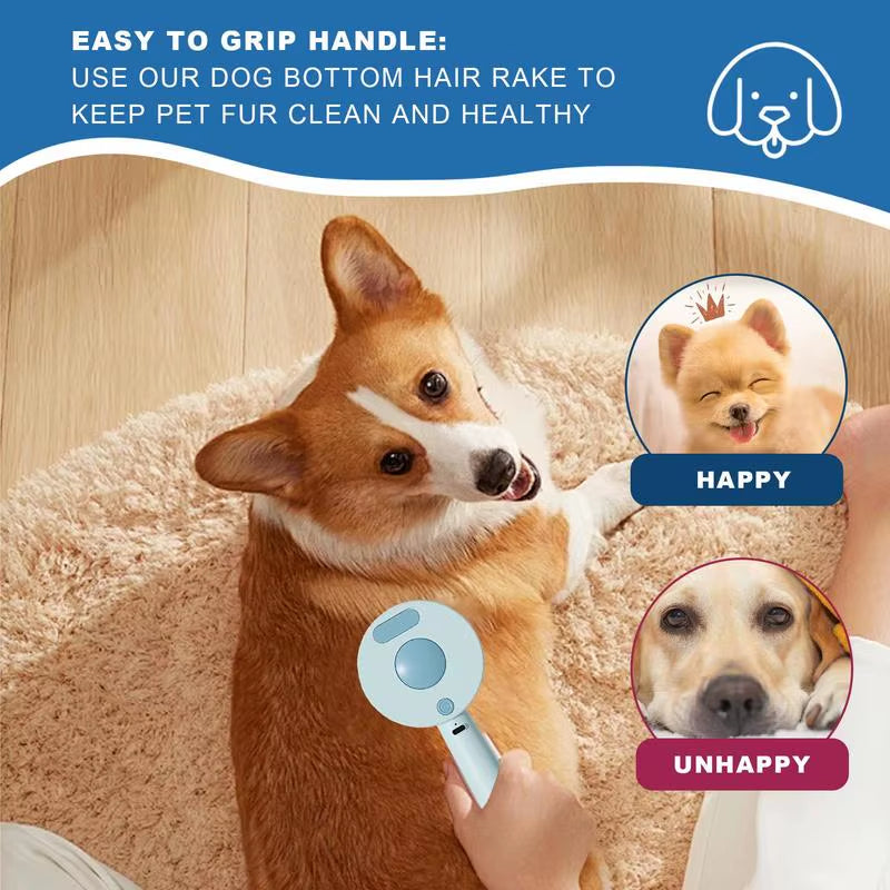 Steam Brush for Cats Cat Shedding Brush Cat Steamy Brush Self-Cleaning Cat Dog Grooming Brush Pet Brush for Long & Short Haired