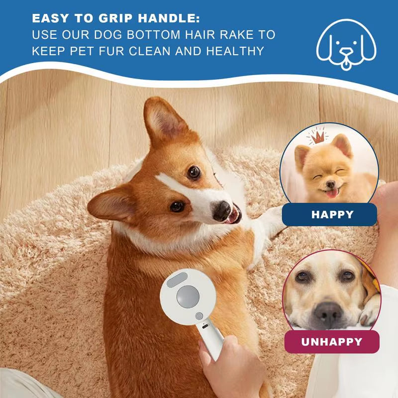 Steam Brush for Cats Cat Shedding Brush Cat Steamy Brush Self-Cleaning Cat Dog Grooming Brush Pet Brush for Long & Short Haired