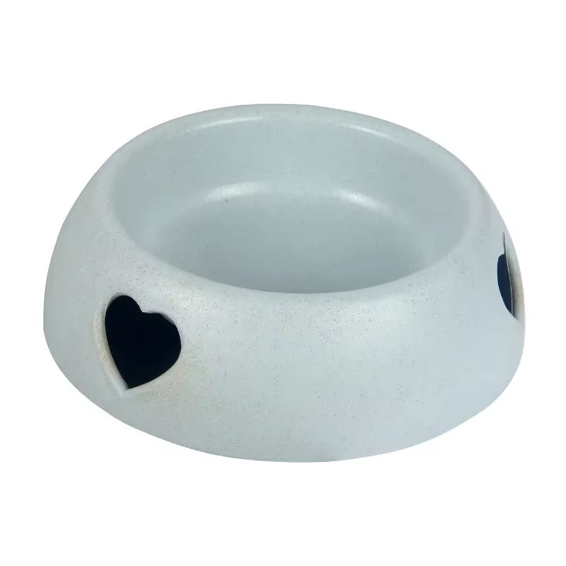 Supplies Dog Bowls and Rice Bowls Plastic Heart-Shaped Bowls Pet Bowls and Cat Food Bowls Wholesale