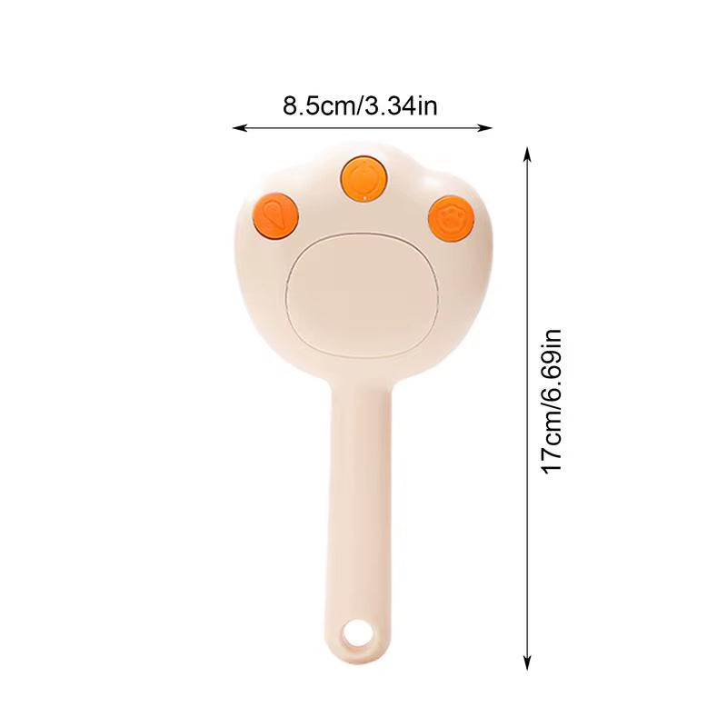 Steamy Cat Brush Electric Cat Brush with Steam Spray for Massage Pet Grooming Comb Hair Removal Combs