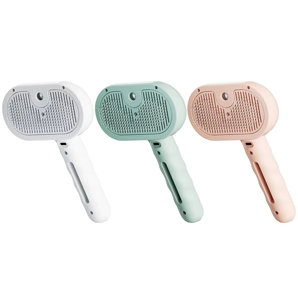 3 in 1 Cat Steam Brush Cat Hair Brush Cat Brush Pet Hair Cleaning Brush Comb for Shedding & Grooming for Cats Dogs Small Animals
