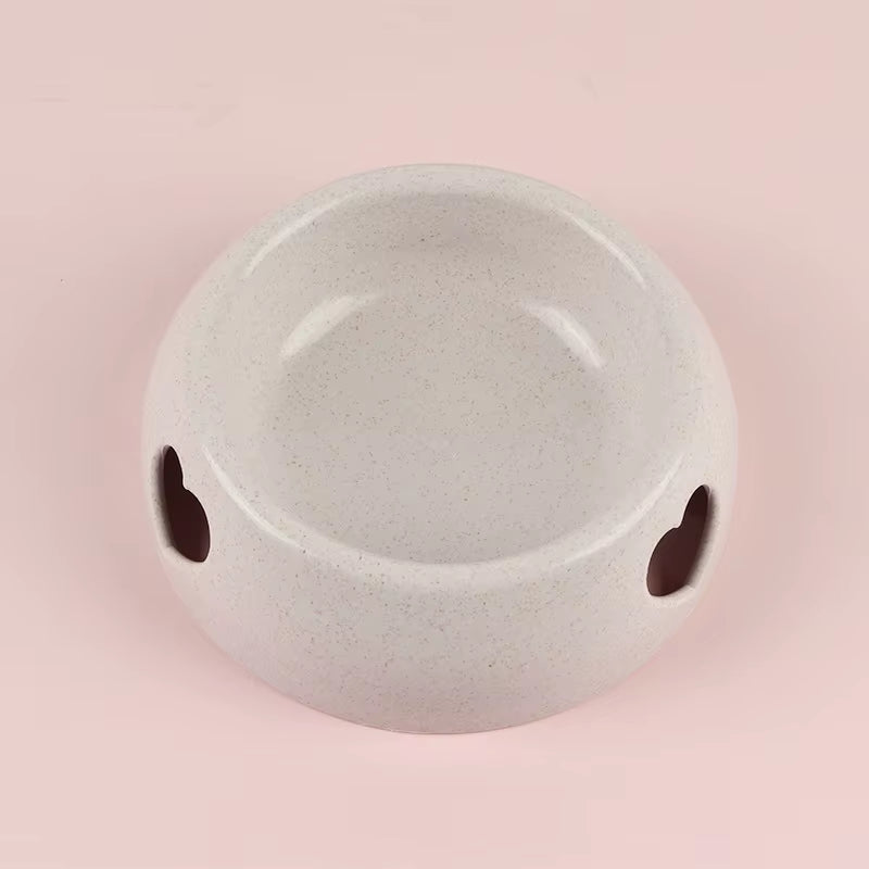 Supplies Dog Bowls and Rice Bowls Plastic Heart-Shaped Bowls Pet Bowls and Cat Food Bowls Wholesale