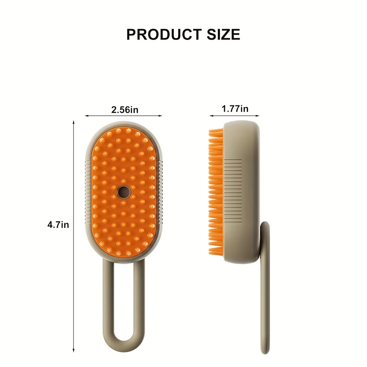 3 in 1 Cat Steam Brush, Pet Steam Groomer Comb, Cat Steam Brush for Cats Dogs, 2025 New Pet Steam Hair Steamy Brushes