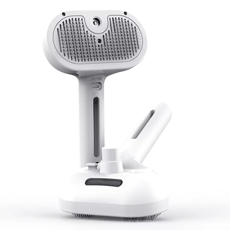 Pet Spray Hair Comb Professional Electric Hair Straightener Comb Brush for Cat Pet Massage Comb Steam Brush for Hair Care
