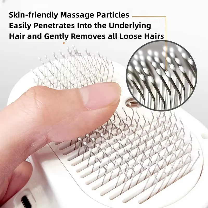 Pet Spray Grooming Comb Remove Floating Hair Fluffs Hair Water Steam Styling for Dogs Cats Accessories