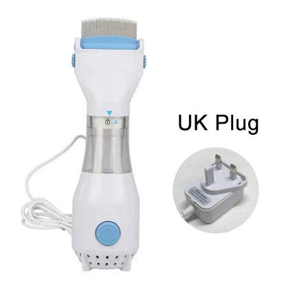 Electric anti Lice Grabber Multifunctional Physical Flea Removal Killer Dog Brush Small Power Comb for Pet Dog Cat Accessories