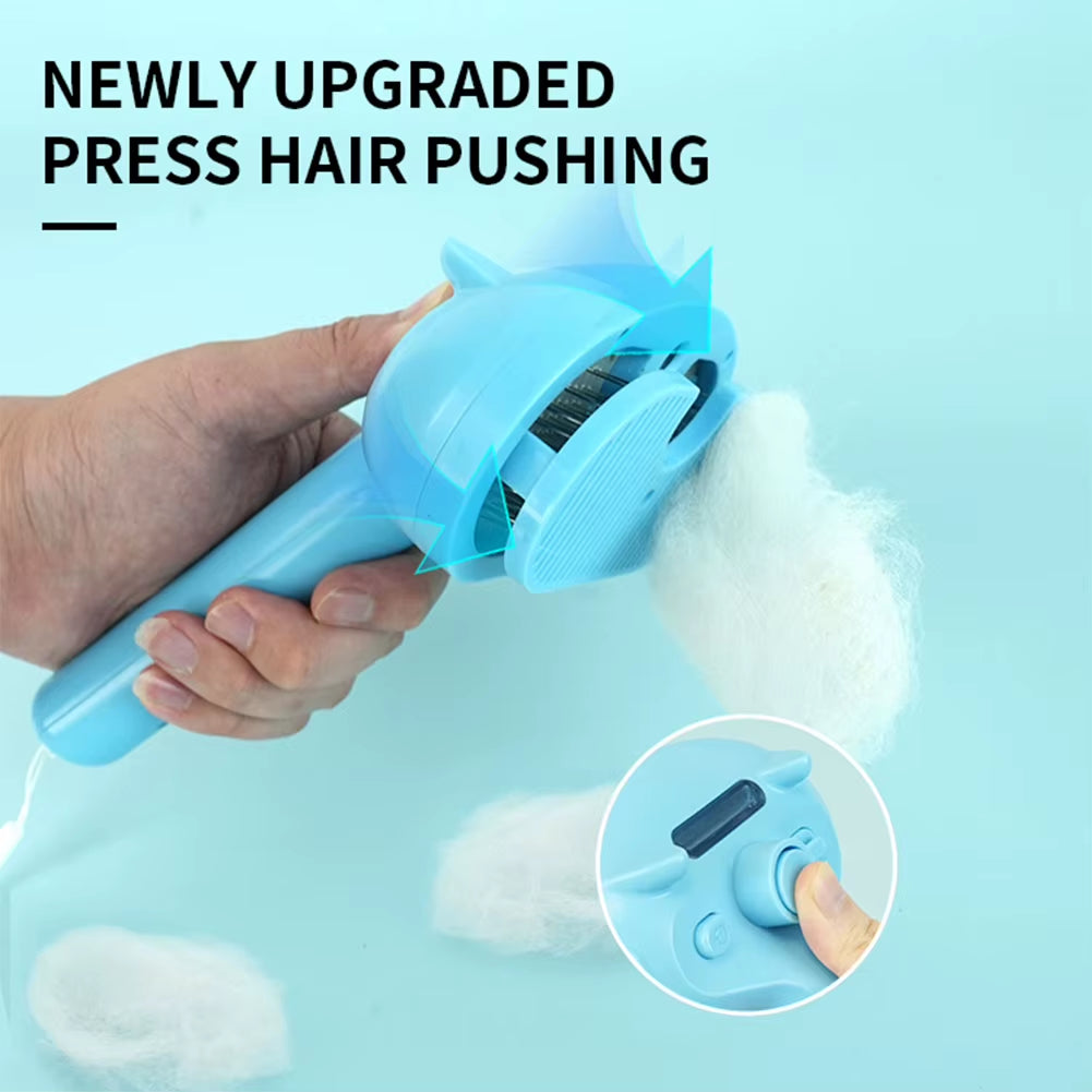 Cat Steam Brush Hair Remover Brush Multi-Function Cat Grooming Brush Floating Hair Brush Dematting Comb for Dogs Cats