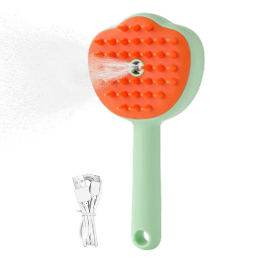 Steamy Cat Brush Electric Cat Brush with Steam Spray for Massage Pet Grooming Comb Hair Removal Combs