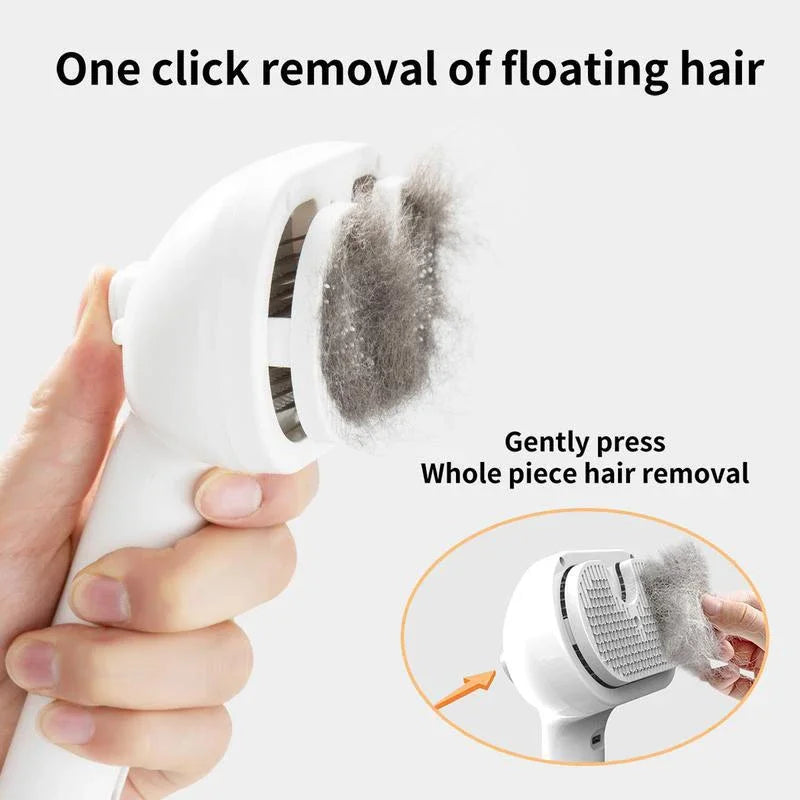 Pet Spray Hair Comb, Pet Hair Remover Cleaning Brush, Cats Grooming Dog Accessories Tools, Dematting Water Mist Humidifier Comb