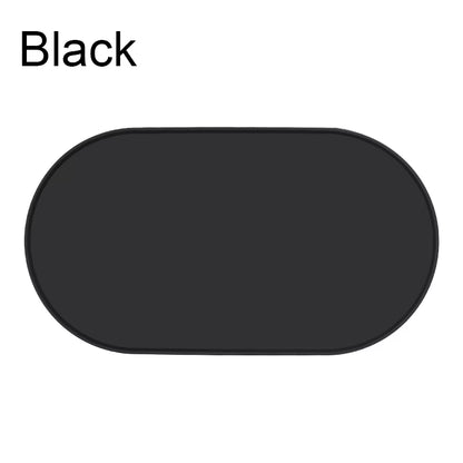 Dog Feed Mats Easy to Clean Non-Slip Pet Feeding Water Supplies Silicone Pet Bowl Mat Placemat Waterproof Prevent Spills