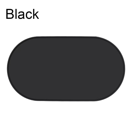 Dog Feed Mats Easy to Clean Non-Slip Pet Feeding Water Supplies Silicone Pet Bowl Mat Placemat Waterproof Prevent Spills