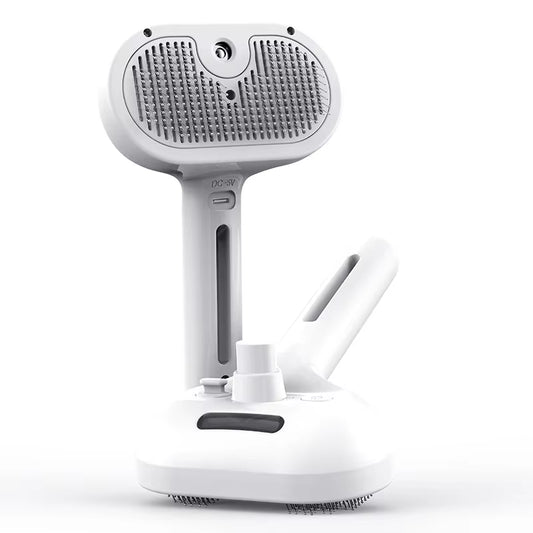 Pet Spray Hair Comb Professional Electric Hair Straightener Comb Brush for Cat Pet Massage Comb Steam Brush for Hair Care
