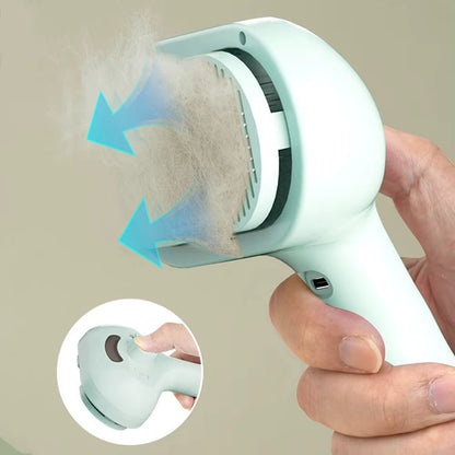 3 in 1 Cat Steam Brush Cat Hair Brush Cat Brush Pet Hair Cleaning Brush Comb for Shedding & Grooming for Cats Dogs Small Animals